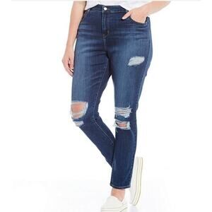Levi's® Plus Size 721‎ High Rise Distressed Skinny Jeans plus size 20W New